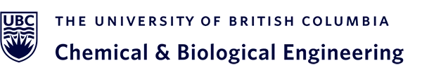 The University of British Columbia, Department of Chemical and Biological Engineering